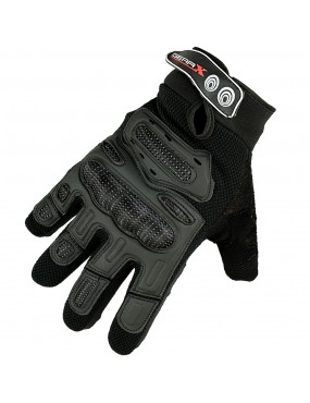 Black Motocross Gloves