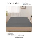 Bed Sheet Charcoal - Image 2