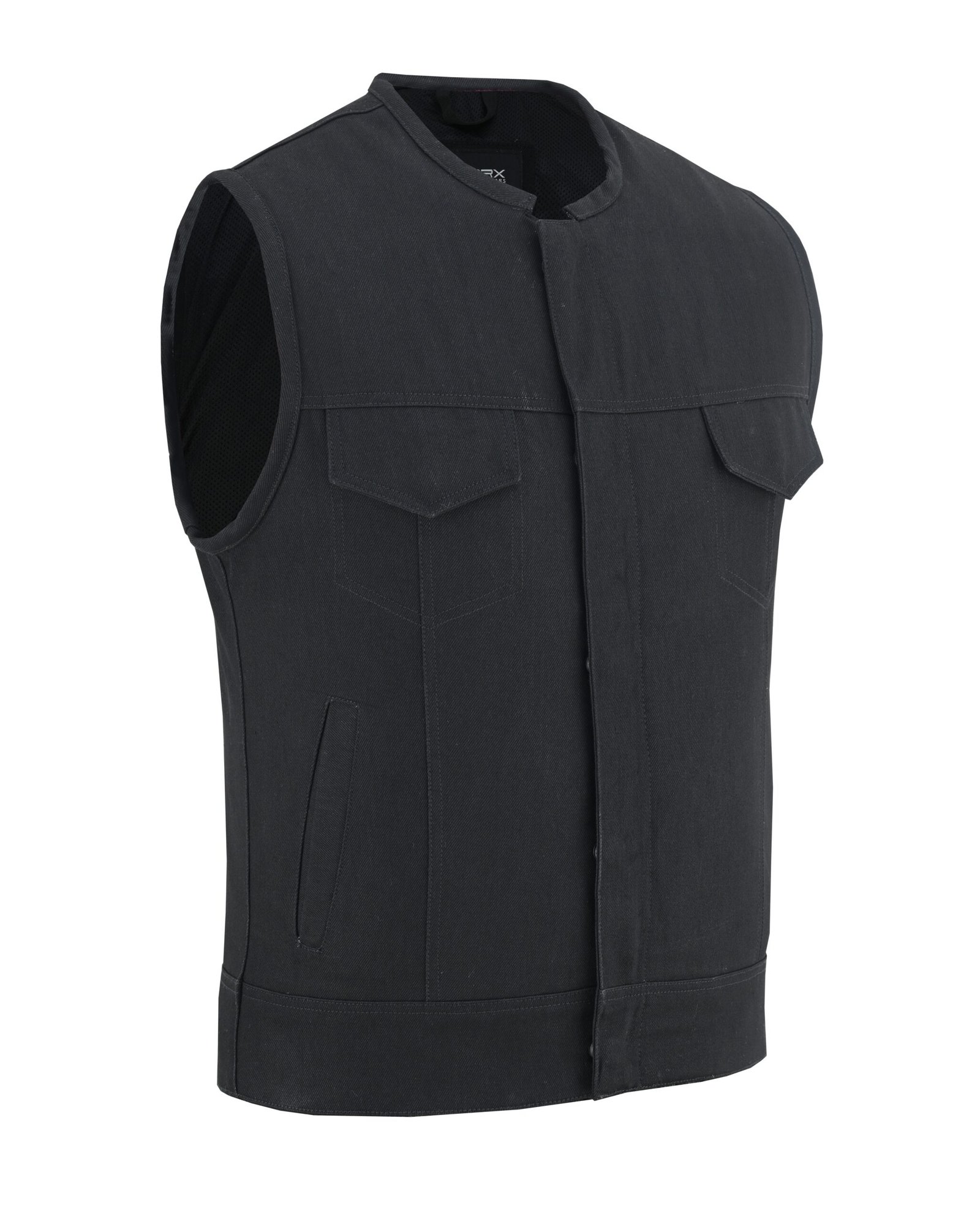 Cotton canvas vest for motorcycle gearx side Cotton canvas vest side