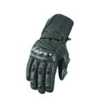 gearx motorcycle leather gloves thermal water poof abrasion resistant ce certified knuckle protector reflective