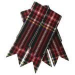 flashes for kilt black stewart tartan