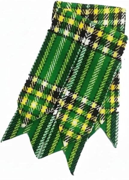 flashes for kilt irish green tartan