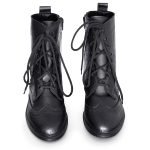 Zipped Brogues Shoes