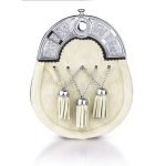 Cantle Sporran White