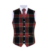 Black Stewart Vest