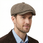 Tweed Hat Brown