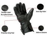 Leather Winter Gloves - Image 2