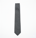 Grey Tweed Tie - Image 3