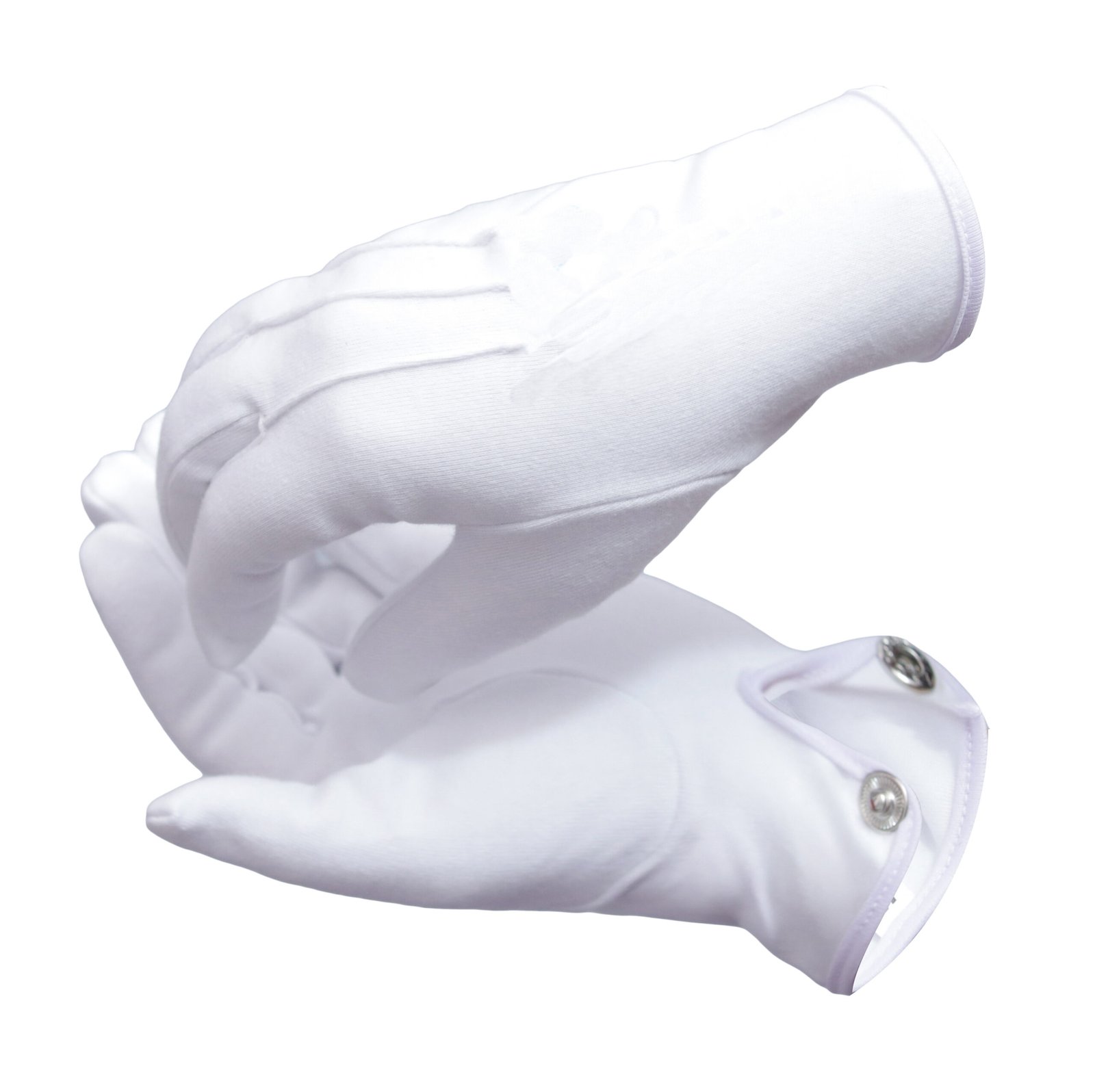 5gloves wite - Copy Masonic Glove white - Image 1