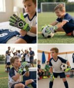 GEARX GOALIE GLOVES WORN BY YOUTH