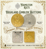 Round Buttons Scottish Prince Charlie Coat 22mm - Image 5