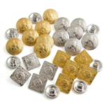Round Buttons Scottish Prince Charlie Coat 22mm - Image 4