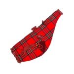 Bagpipe Cover with Cord Royal Stewart