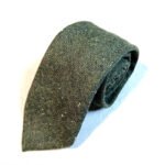 necktie Wool donegal green